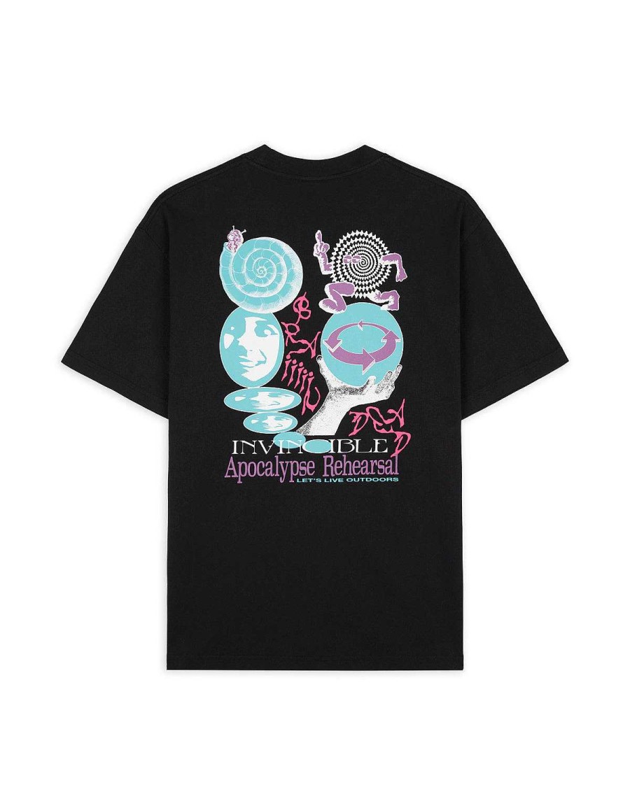 T-Shirt | Brain Dead Brain Dead X Invincible Apocalypse T-Shirt Black
