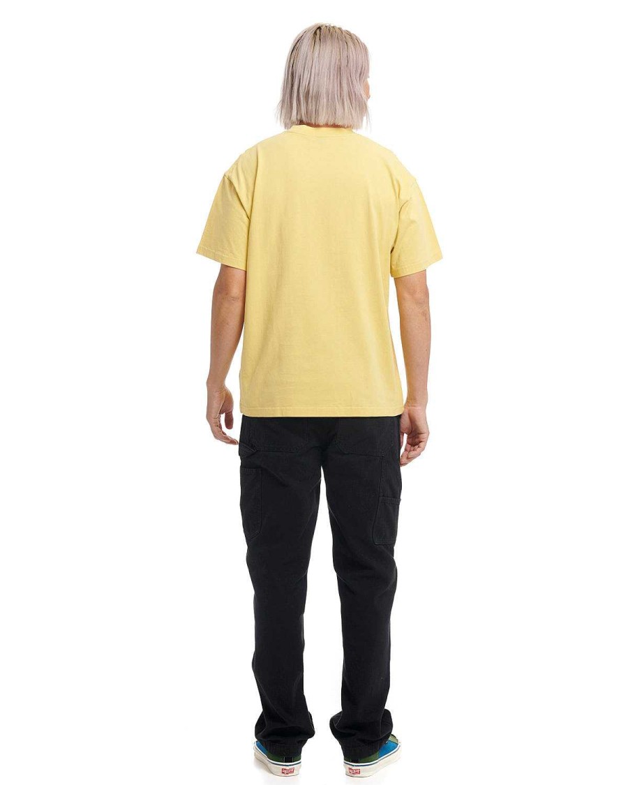 T-Shirt | Brain Dead Calisthenics T-Shirt Lemon