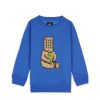 Sweatshirt | Brain Dead Bear Brain Kids Crewneck Sweatshirt Blue