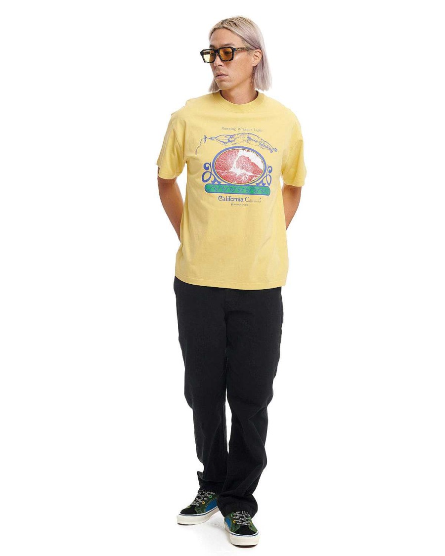 T-Shirt | Brain Dead Calisthenics T-Shirt Lemon