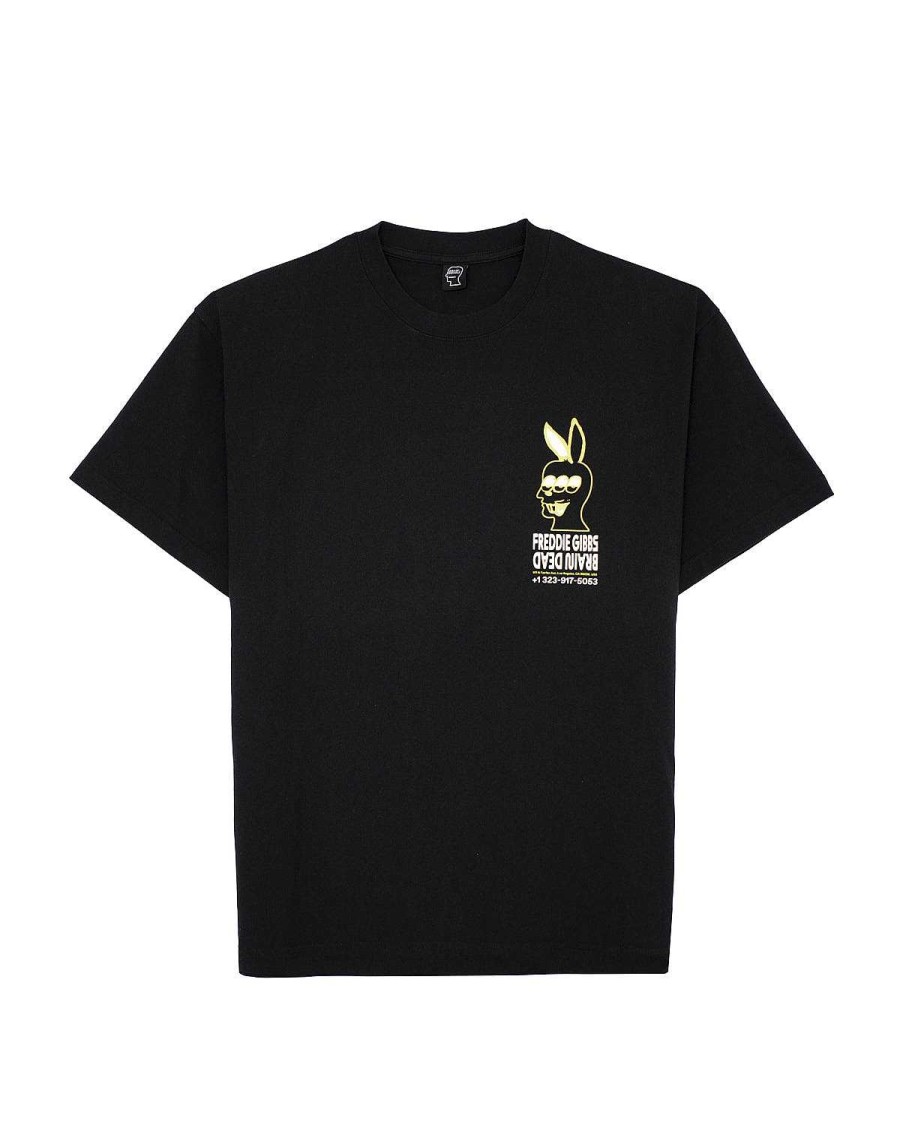 T-Shirt | Brain Dead Brain Dead X Freddie Gibbs T-Shirt Black