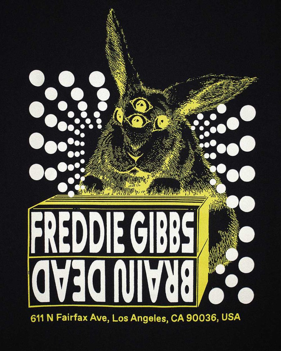 T-Shirt | Brain Dead Brain Dead X Freddie Gibbs T-Shirt Black