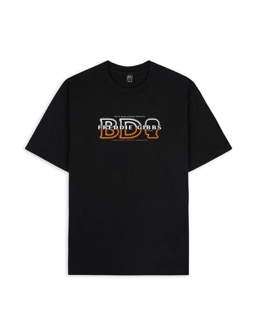 T-Shirt | Brain Dead Brain Dead X Freddie Gibbs Halloween H20 T-Shirt Black