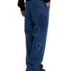 Hijgen | Brain Dead Logohead Denim Double Knee Utility Pant Indigo