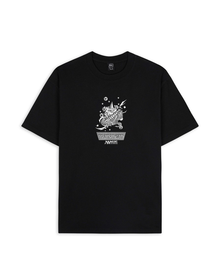 T-Shirt | Brain Dead Brain Dead X Magic: The Gathering Mana Wizard T-Shirt Black
