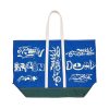 Tas | Brain Dead Brain Dead X Steele Large Canvas Tote Bag Blue