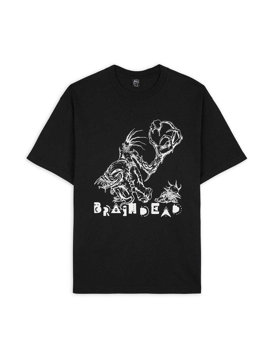 T-Shirt | Brain Dead Monster Mash T-Shirt Black