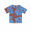 Shirt | Brain Dead Cloud Blob Hyper Mesh Short Sleeve Top Blue