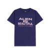 T-Shirt | Brain Dead Beautiful Alien Kids T-Shirt Navy