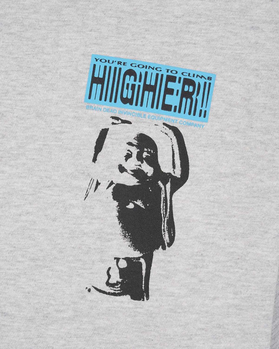 T-Shirt | Brain Dead Brain Dead X Invincible Higher T-Shirt Heather Grey