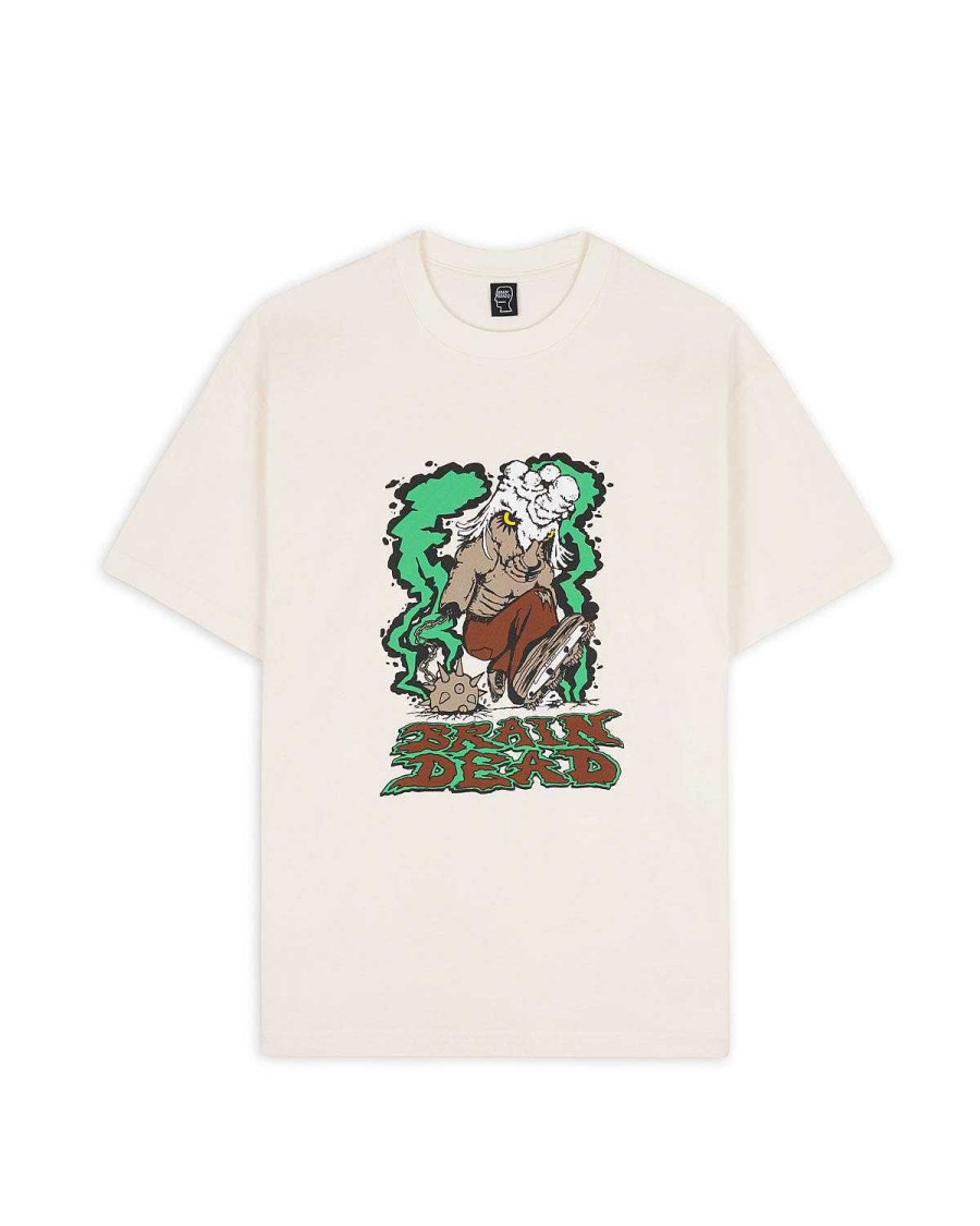 T-Shirt | Brain Dead Goat Shredder T-Shirt Natural